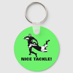 Porte-clés Attirail gentil, rugby