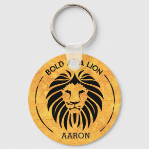 Porte-clés Audacieux comme porte - clé de lion