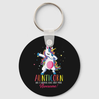 Porte-clés Aunticorne Comme Une Tante Seulement Magnifique