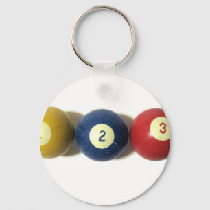 Porte-clés Aussi simple que, un, deux ou trois
