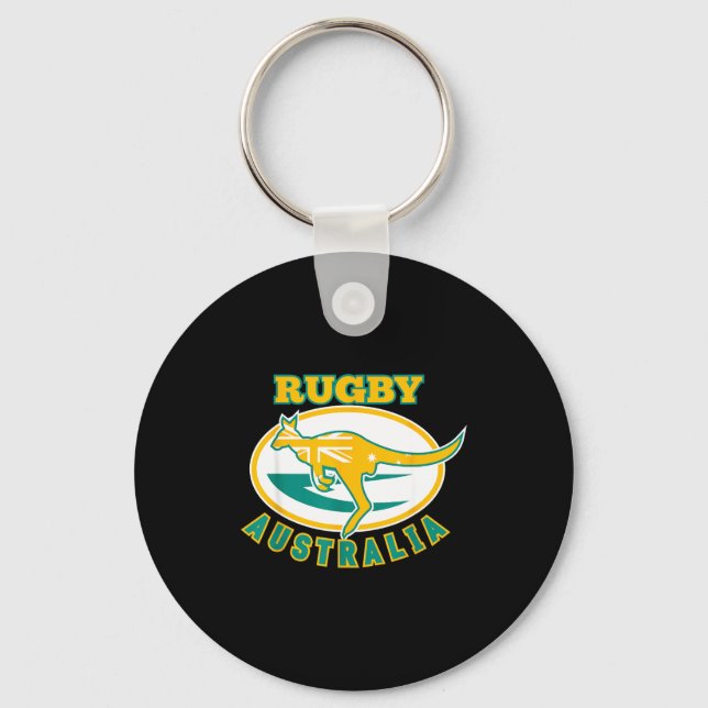 Porte-clés Australia Rugby, Wallabies Rugby Jersey, Australia (Recto)