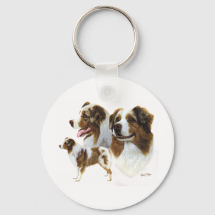 Porte-clés Australian Shepherd