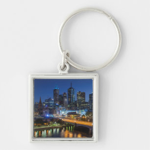 Porte-clés Australie, Victoria, Melbourne, ligne d'horizon av