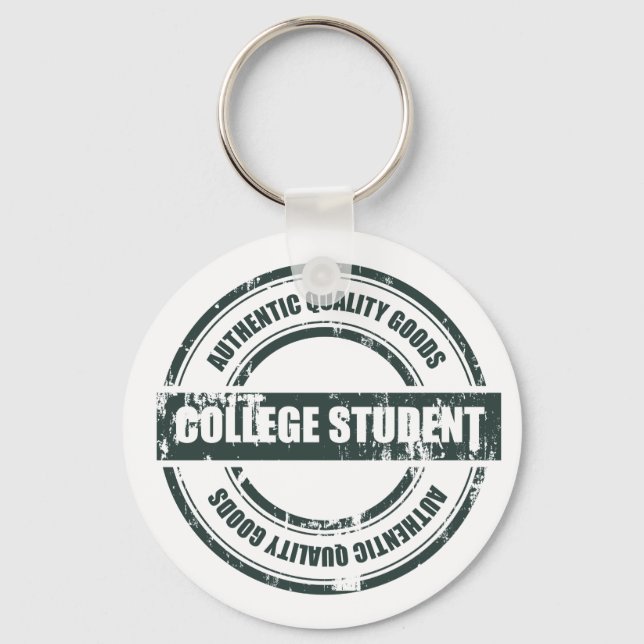 Porte-clés Authentic College Student (Recto)