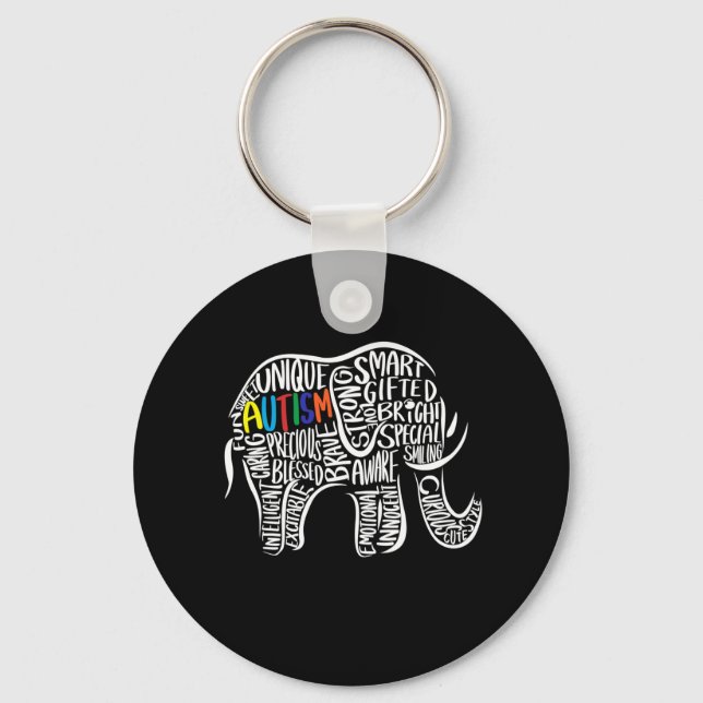 Porte-clés Autism (Recto)