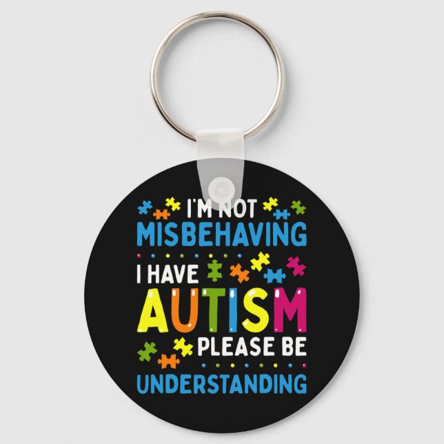 Porte-clés Autism (Recto)