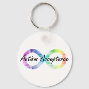 Porte-clés Autism Acceptance keychain