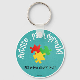 Porte-clés Autiste, lépreux de pas
