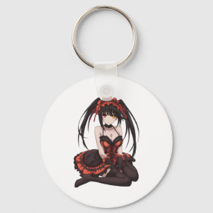 Porte-clés Autocollant Waifu Kurumi Tokisaki 