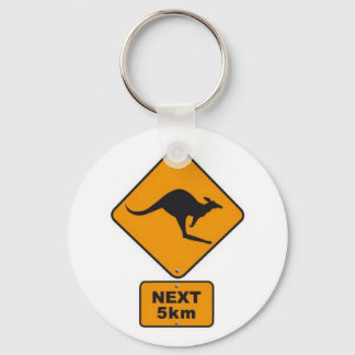 Porte-clés autocollants_route_australie_kangourou_road_sign_0