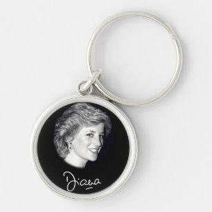 Porte-clés Autographe de la princesse Diana
