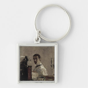 Porte-clés Autoportrait de Henri De Toulouse-Lautrec , 1880