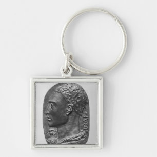 Porte-clés Autoportrait de médaillon