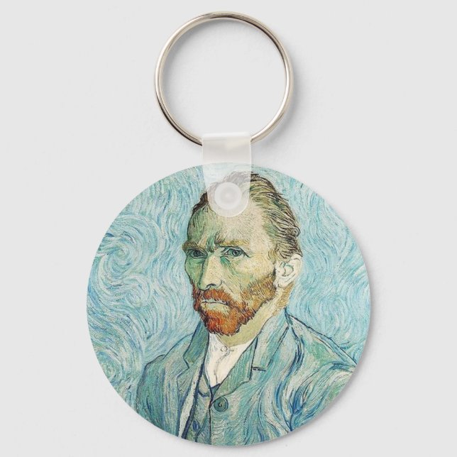 Porte-clés Autoportrait de Vincent Van Gogh (Recto)