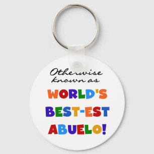 Porte-clés Autrement connu comme le meilleur cadeau d'Abuelo