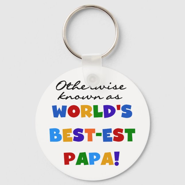 Porte-clés Autres Meilleurs Tshirts et cadeaux Papa (Recto)