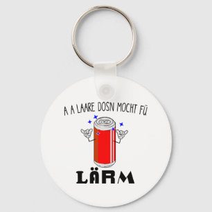 Porte-clés Autriche Vienne Dialecte Une boîte vide de sarcasm