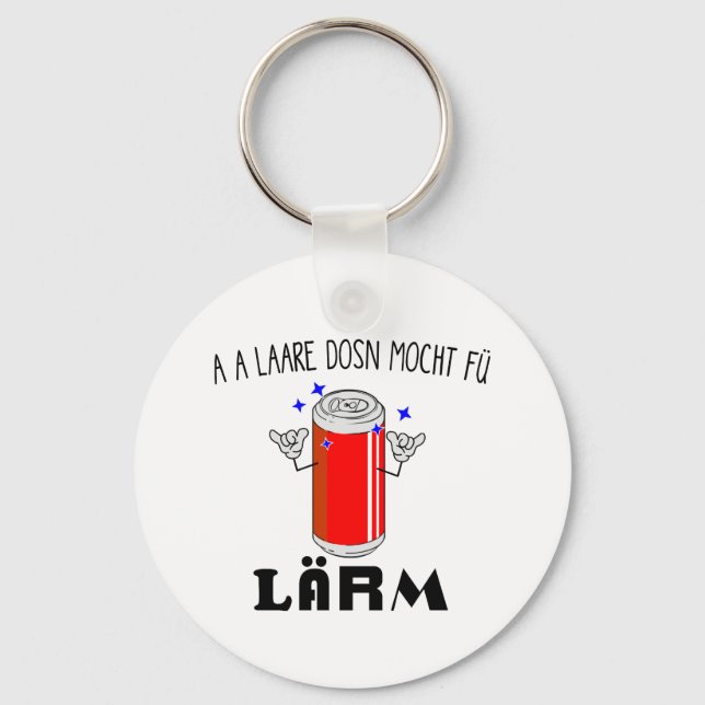 Porte-clés Autriche Vienne Dialecte Une boîte vide de sarcasm (Recto)