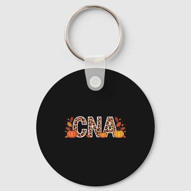 Porte-clés Autumn Cna Fall Certified Nursing Istant  (Recto)