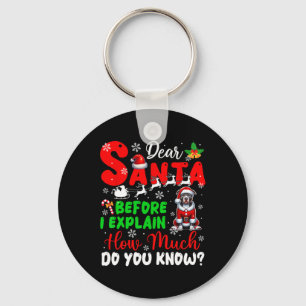 Porte-clés Avant D'Expliquer Combien Vous Connaissez Xmas Pit