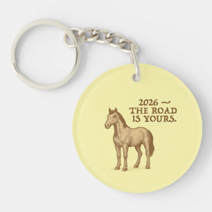 Porte-clés avec cheval