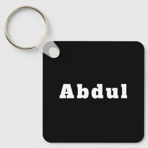 Porte-clés avec le nom Abdul