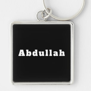 Porte-clés avec le nom Abdullah