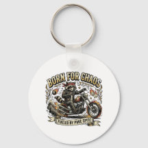 Aventure rebelle de raton laveur motard sauvage