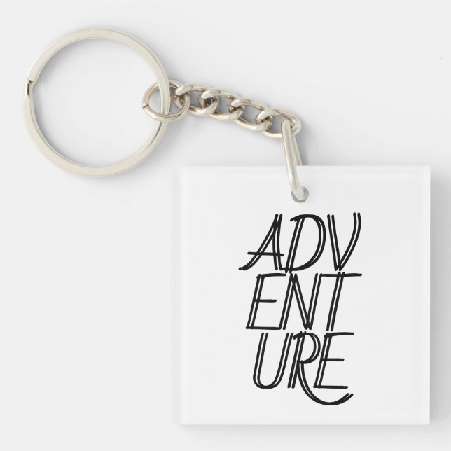 Porte-clés aventureux (Devant)