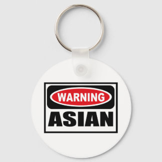 Porte-clés Avertissement Porte - clé ASIATIQUE