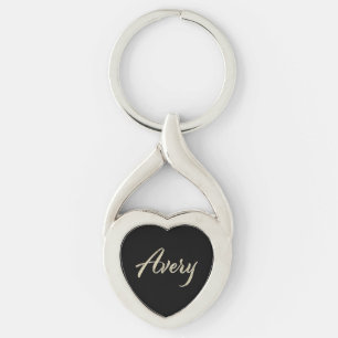 Porte-clés Avery white gold