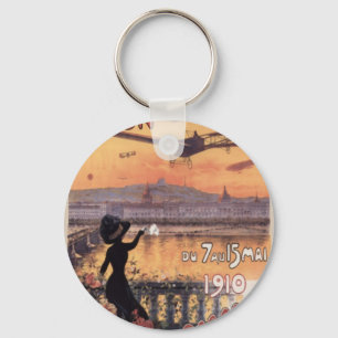 Porte-clés Aviation vintage