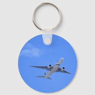 Porte-clés Avion commercial