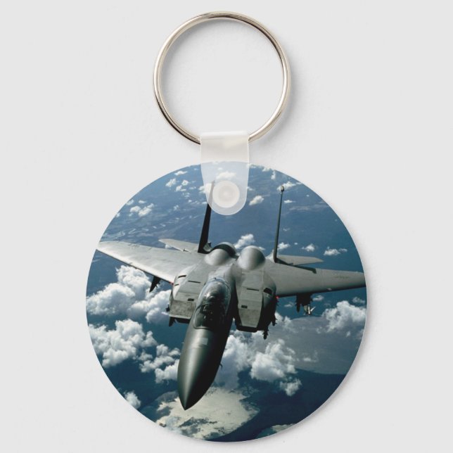Porte-clés Avion de chasse (Recto)