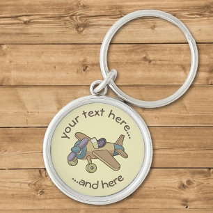 Porte-clés Avion Jouet