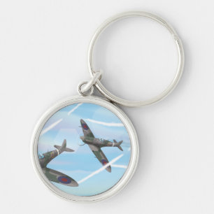 Porte-clés Avion Vintage