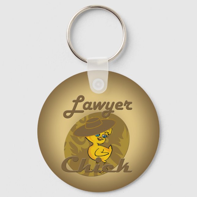 Porte-clés Avocat Chick #6 (Recto)