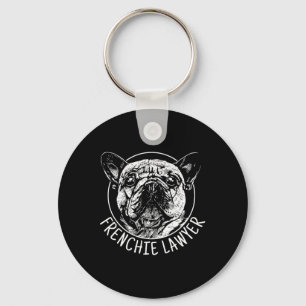 Porte-clés Avocat Français Buldog Fun Chien Hommes Femmes