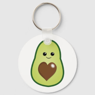 Porte-clés Avocat mignon
