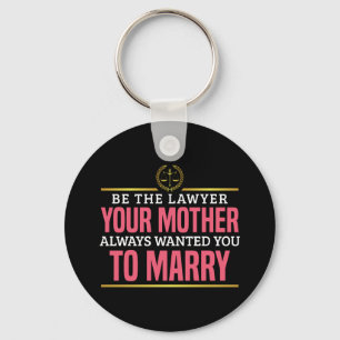 Porte-clés Avocate féministe - Motivational Femme Leader
