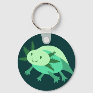 Porte-clés Axolotl vert