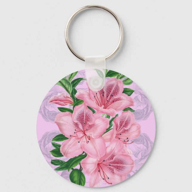 Porte-clés Azalea Pink Romance (Recto)