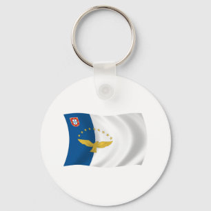 Porte-clés Azores Flag Keychain