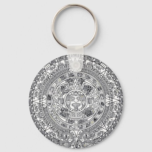 Porte-clés AZTEC OU MEXICA mexicaine (Recto)
