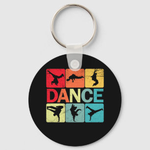 Porte-clés B-Boy Dance Dance T-shirt Danser Danseuse