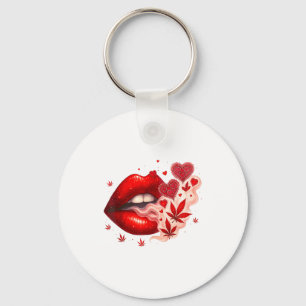 Porte-clés Babe amoureuse de la Saint-Valentin qui aime l'her