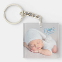 Baby Boy Prince Photo Birth Keepsaké