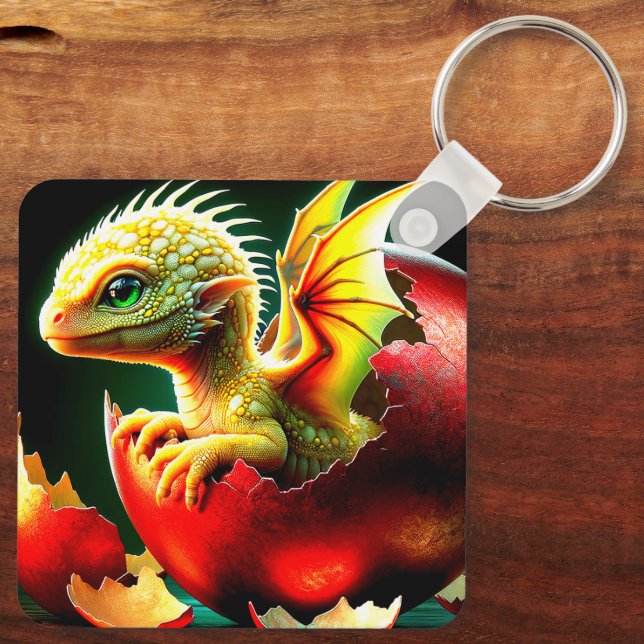 Porte-clés Baby Dragon (Verso)