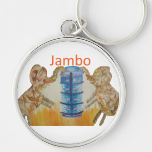 Porte-clés Baby Kids Jambo Jumbo  Elephants Design