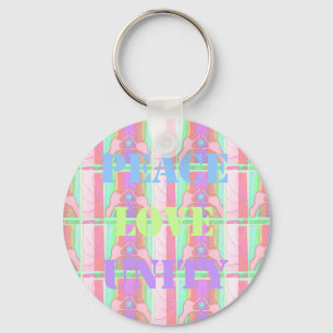 Porte-clés Baby Kids Peace Love Unity Hakuna Matata design.p